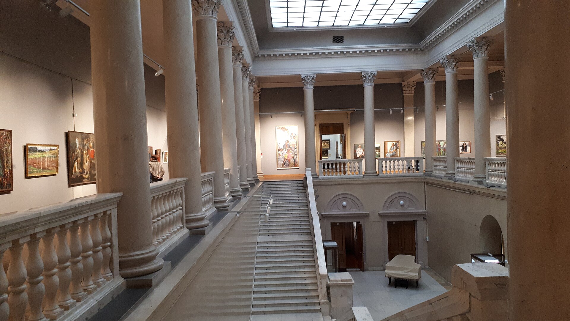 Staircase hall, main building