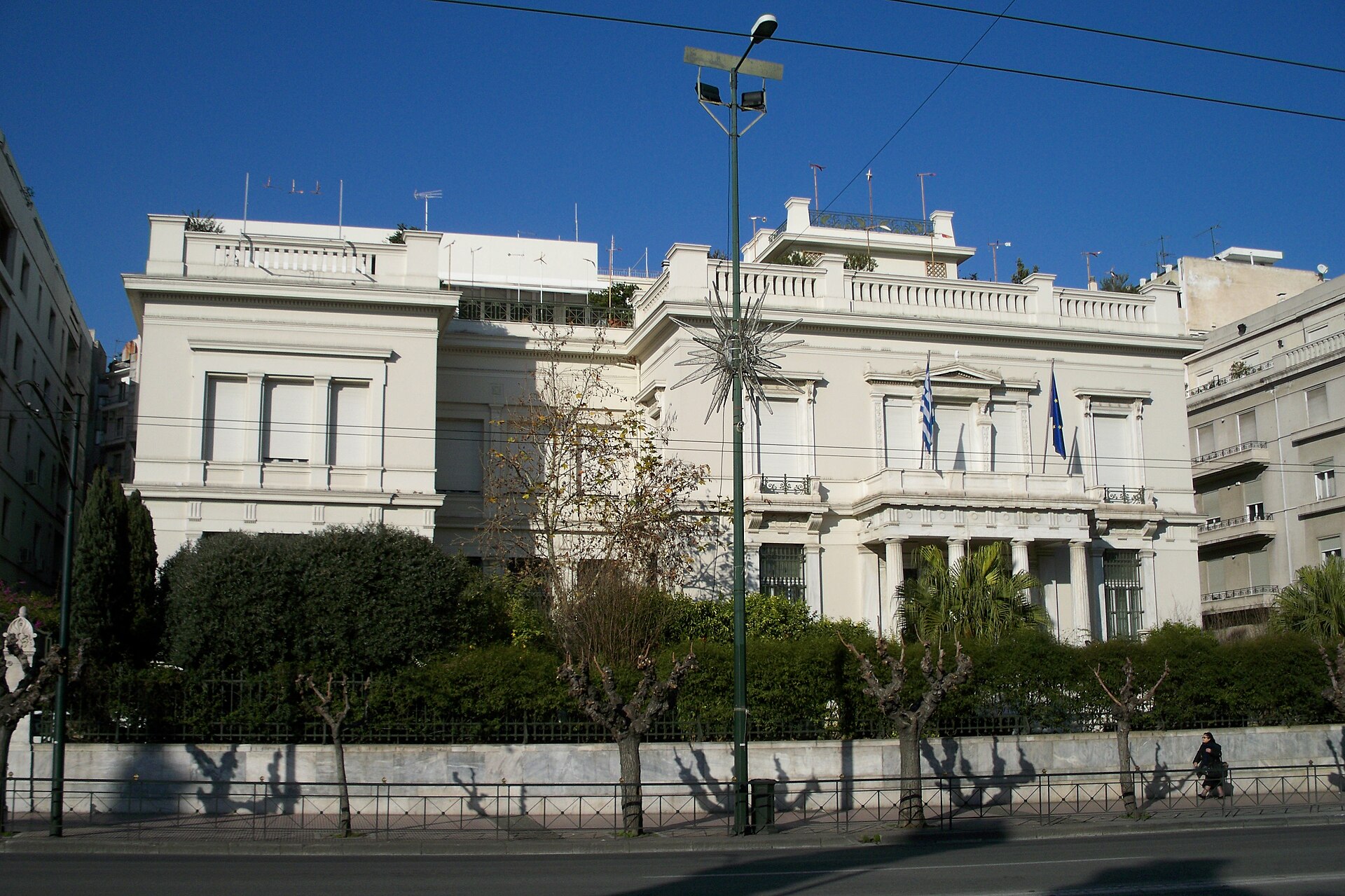 The museum on Vasilissis Sofias Avenue