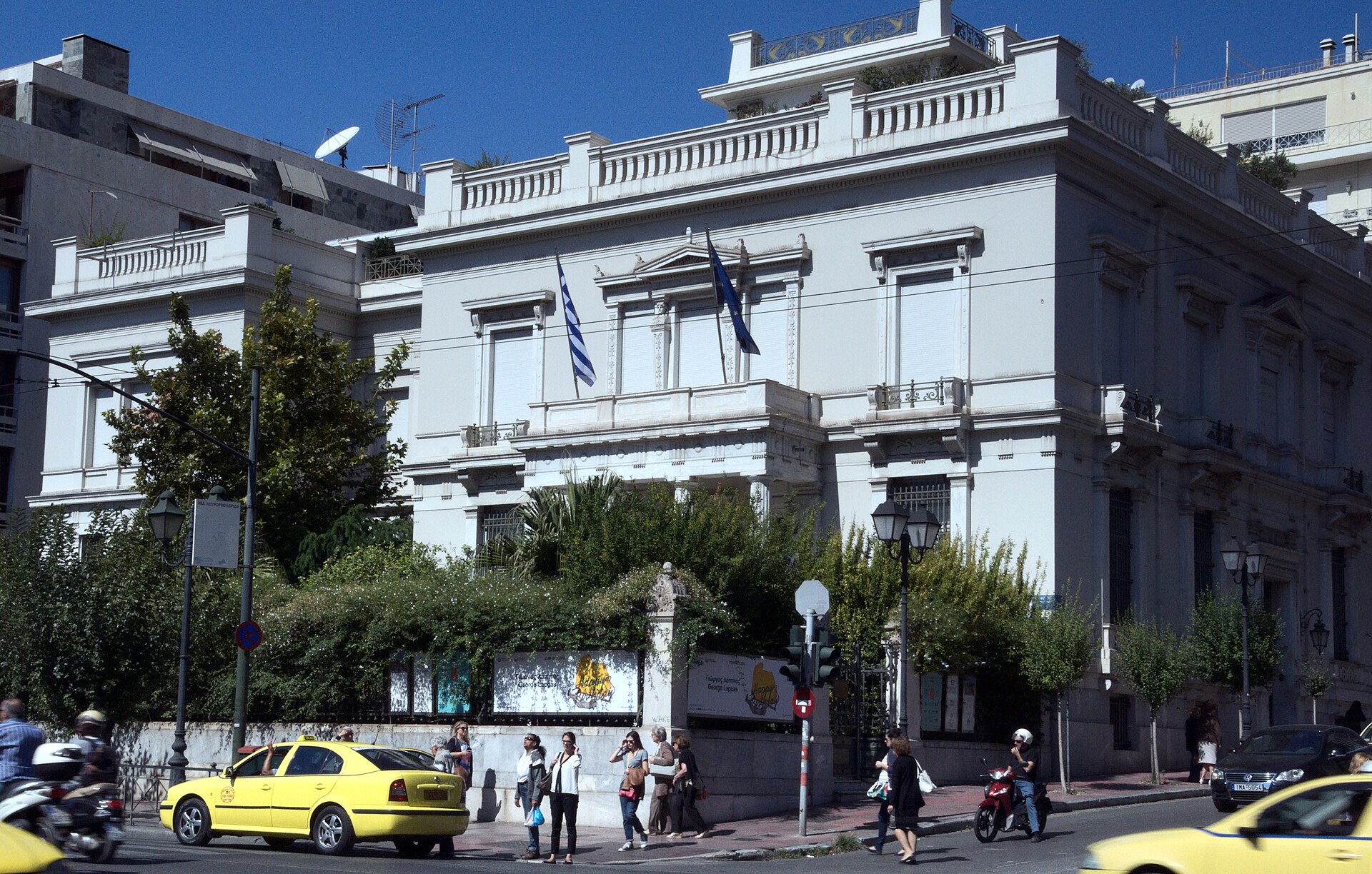 The Koumbari Street corner