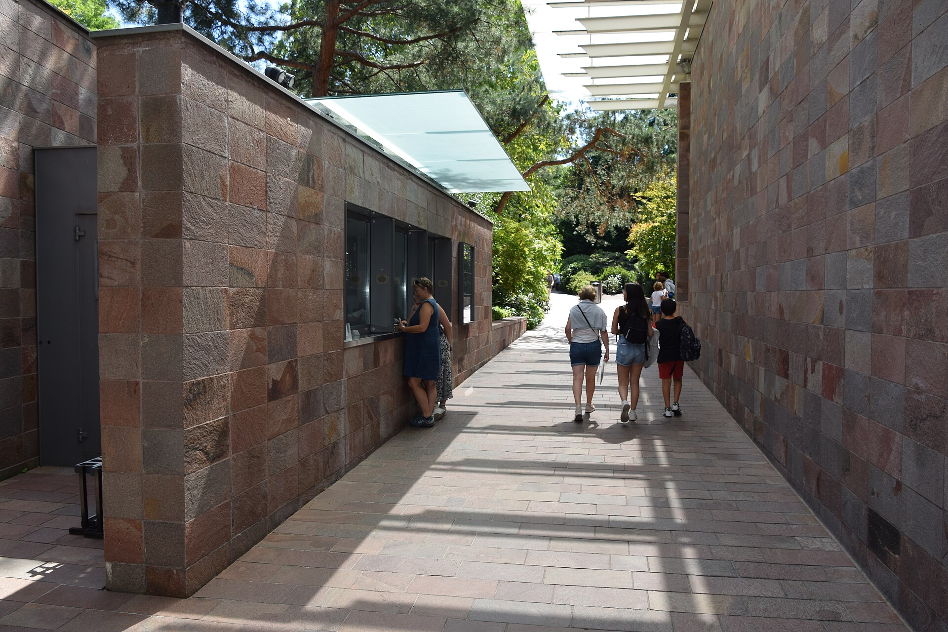 Entrance walkway