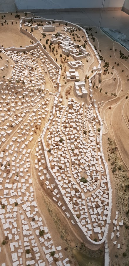 Scale model of Jerusalem in the First Temple period
