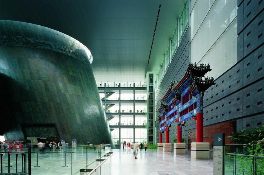 Interior copper cladding, Capital Museum