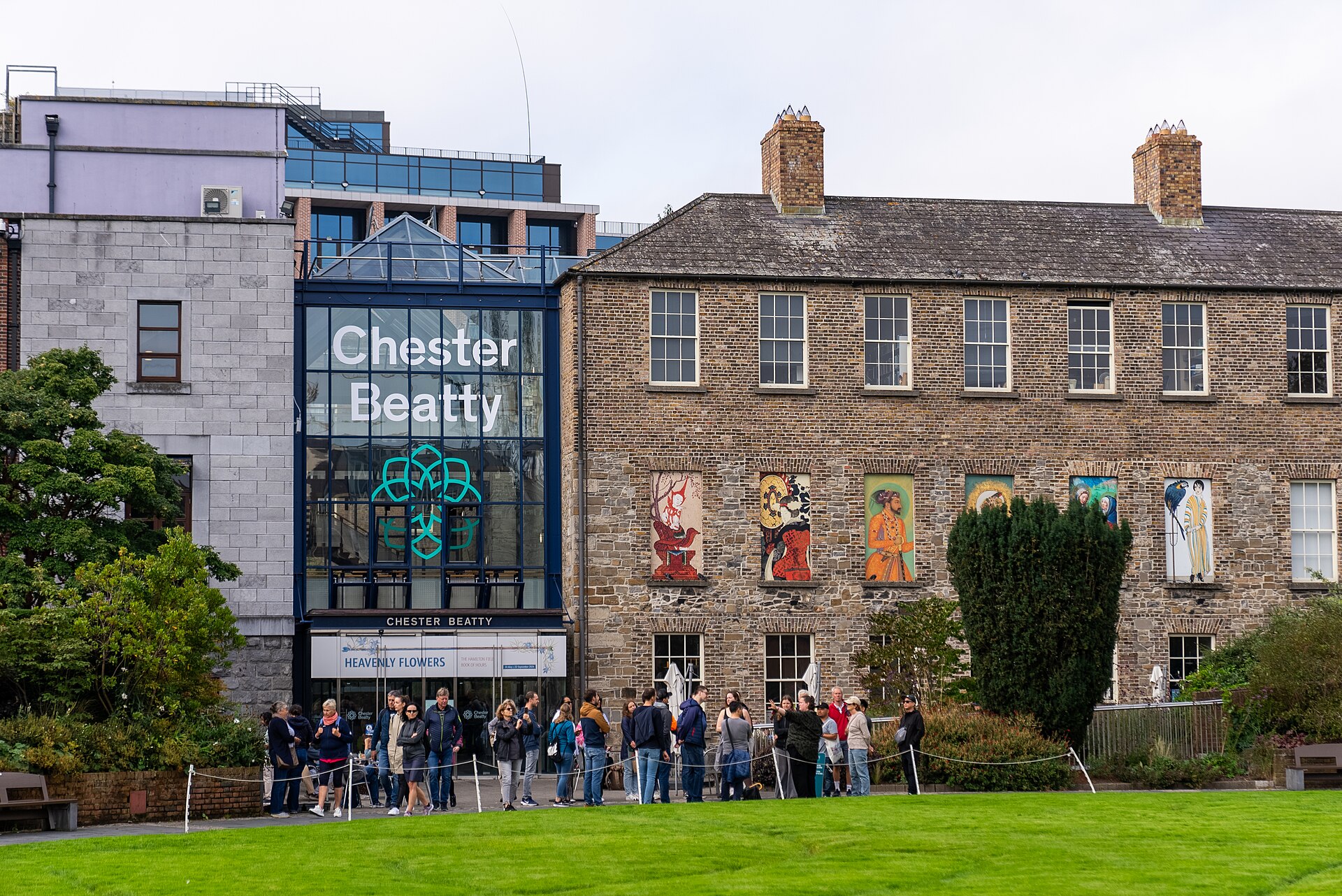 The Chester Beatty entrance and facade