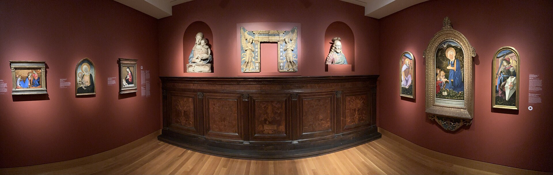 Gallery 110A, the early Italian rooms