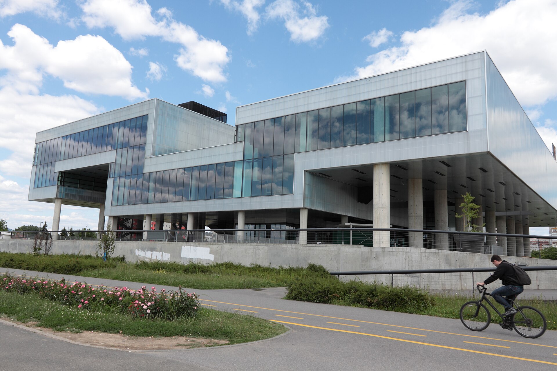 The museum building