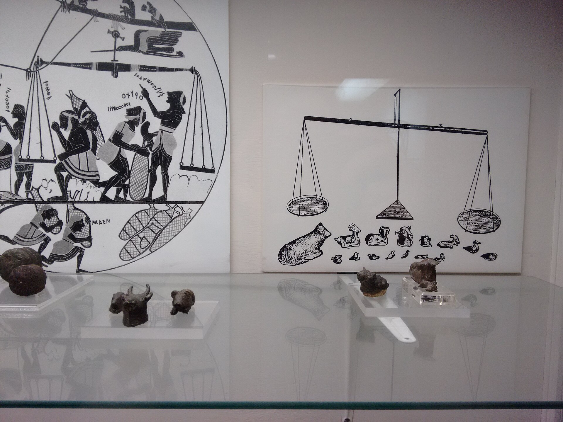 A gallery inside the Cyprus Museum