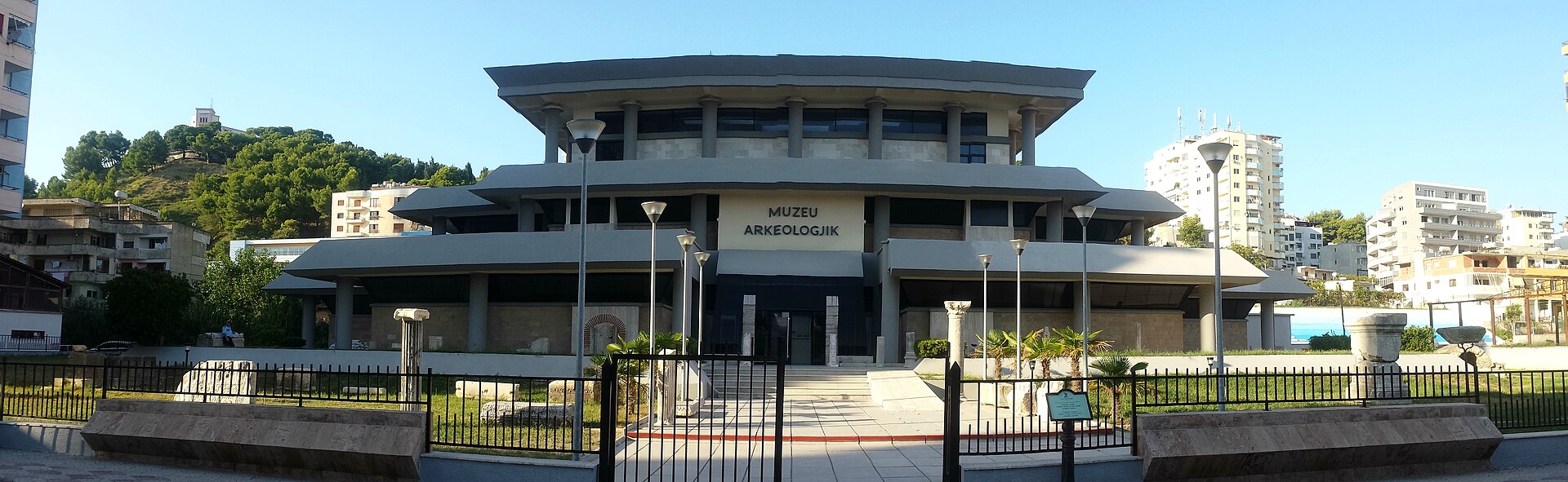 Archaeological Museum of Durres, main facade