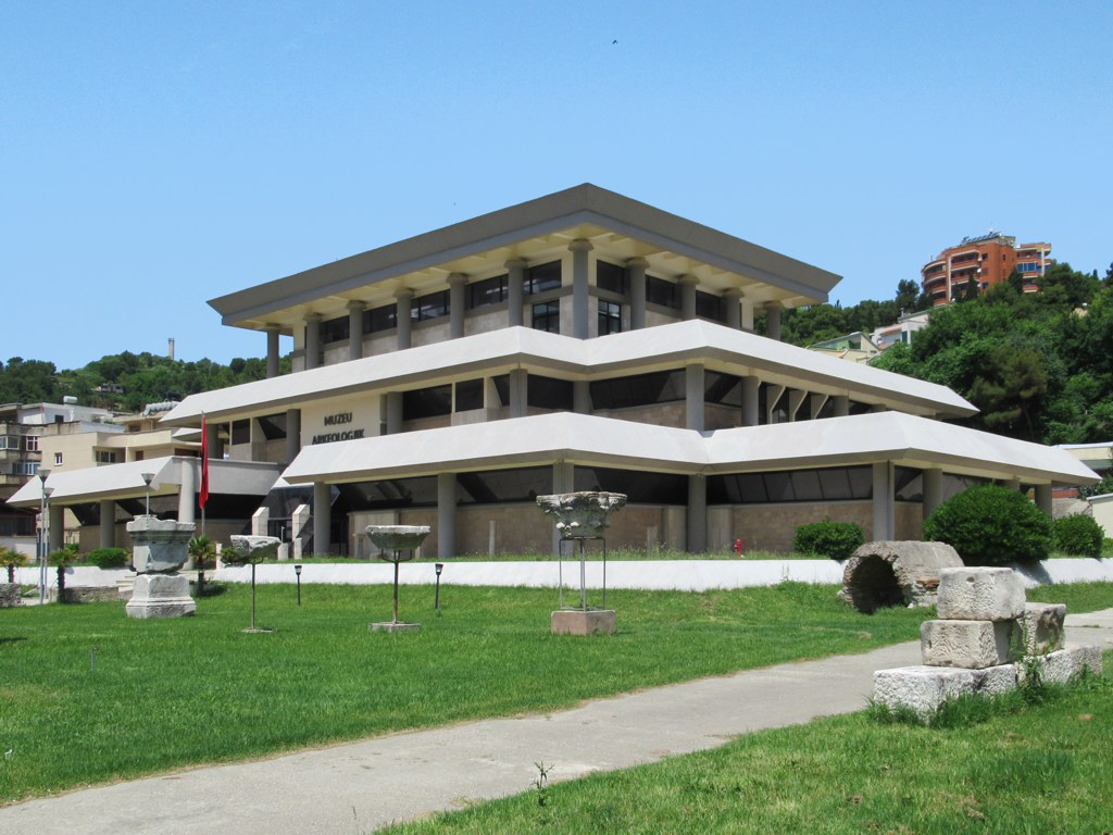 Archaeological Museum of Durres, frontal view