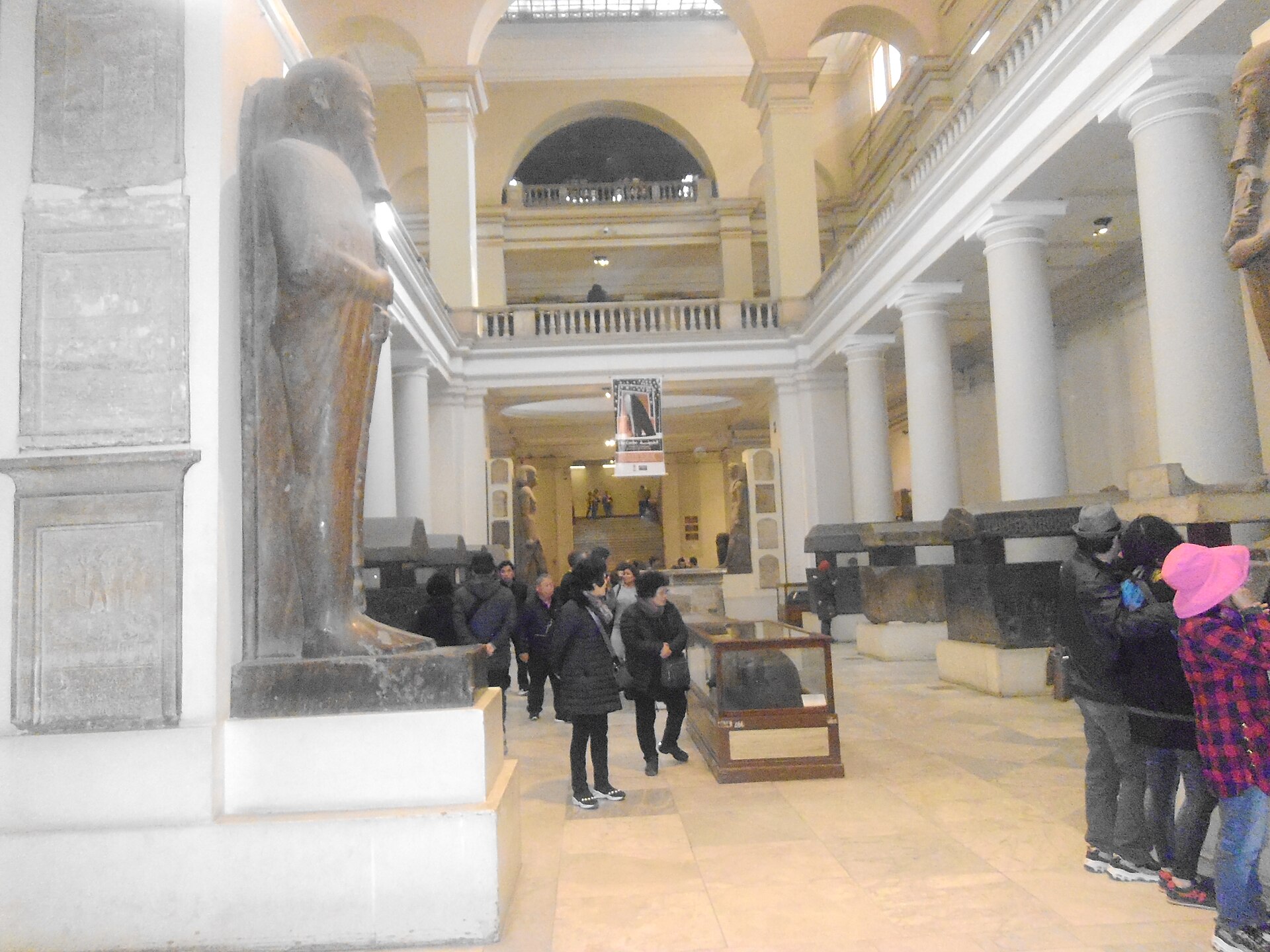 The great gallery from the floor
