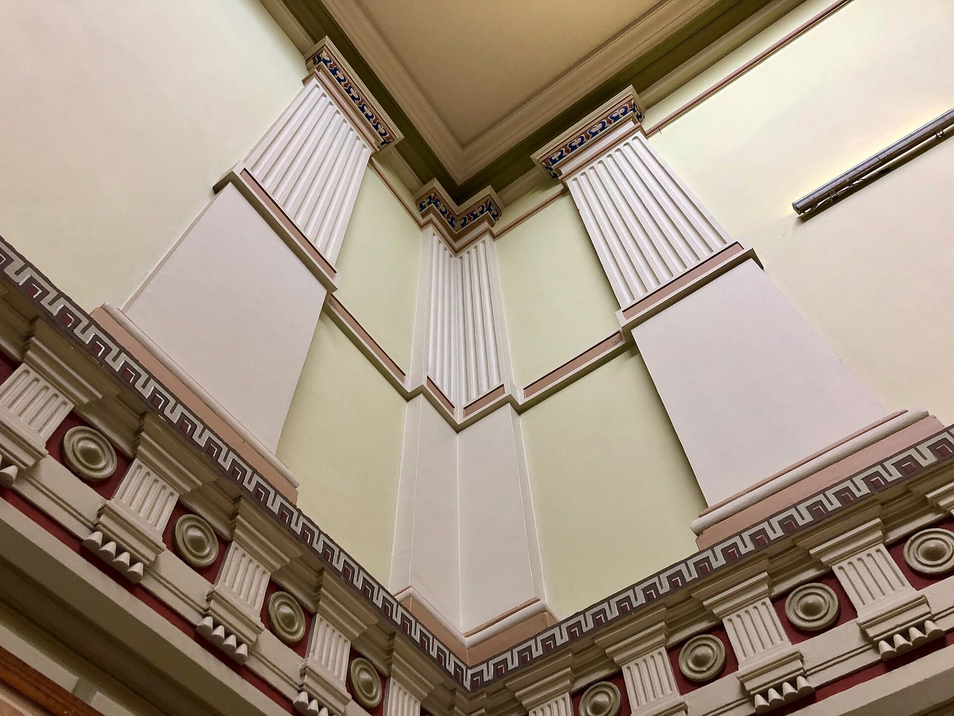 Dourgnon's decoration in the stairwell