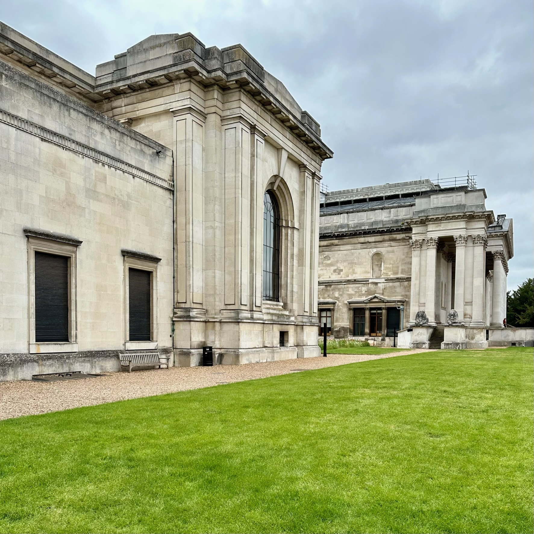 The Museum's north elevation