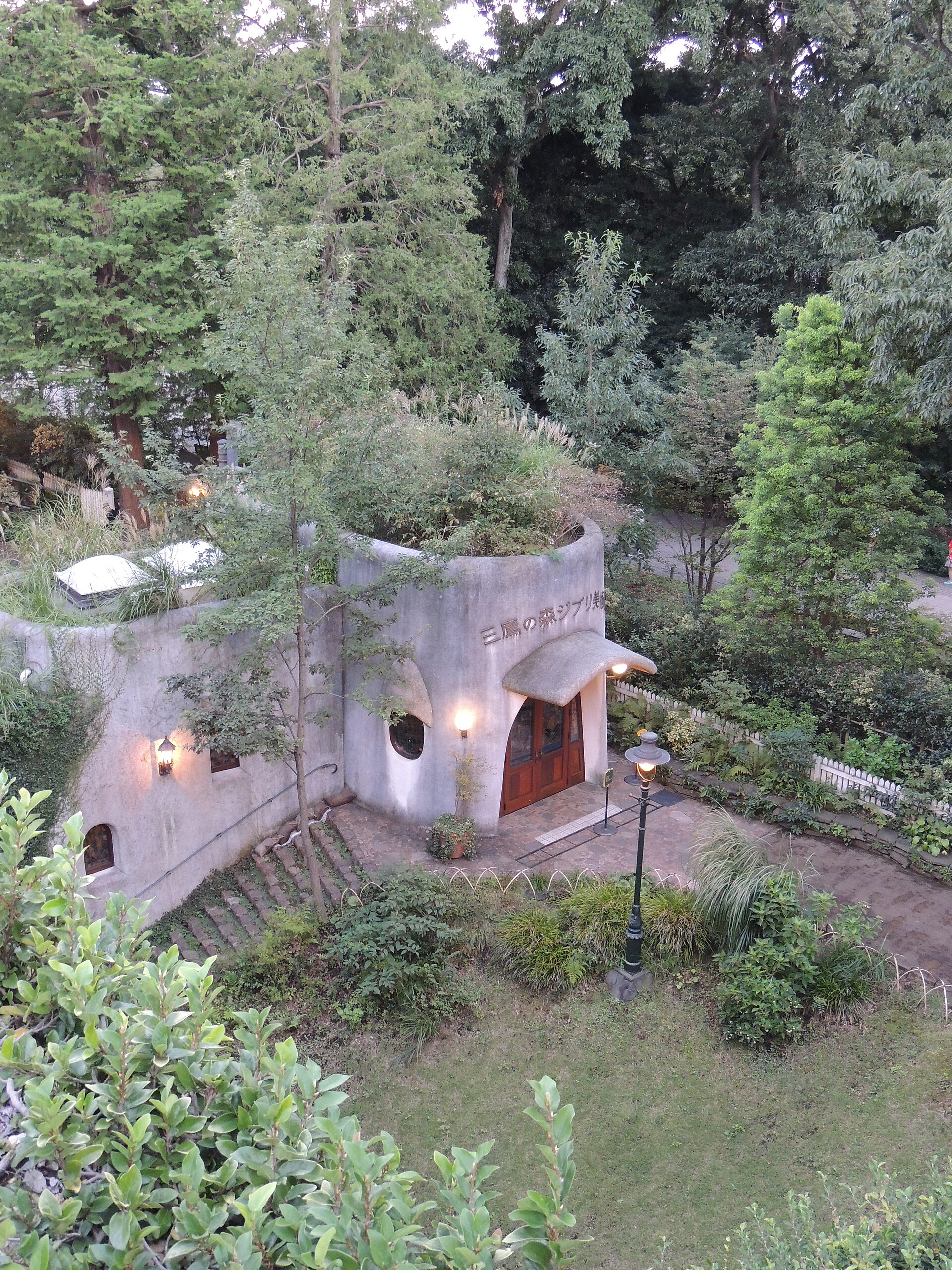 Exterior of the Ghibli Museum