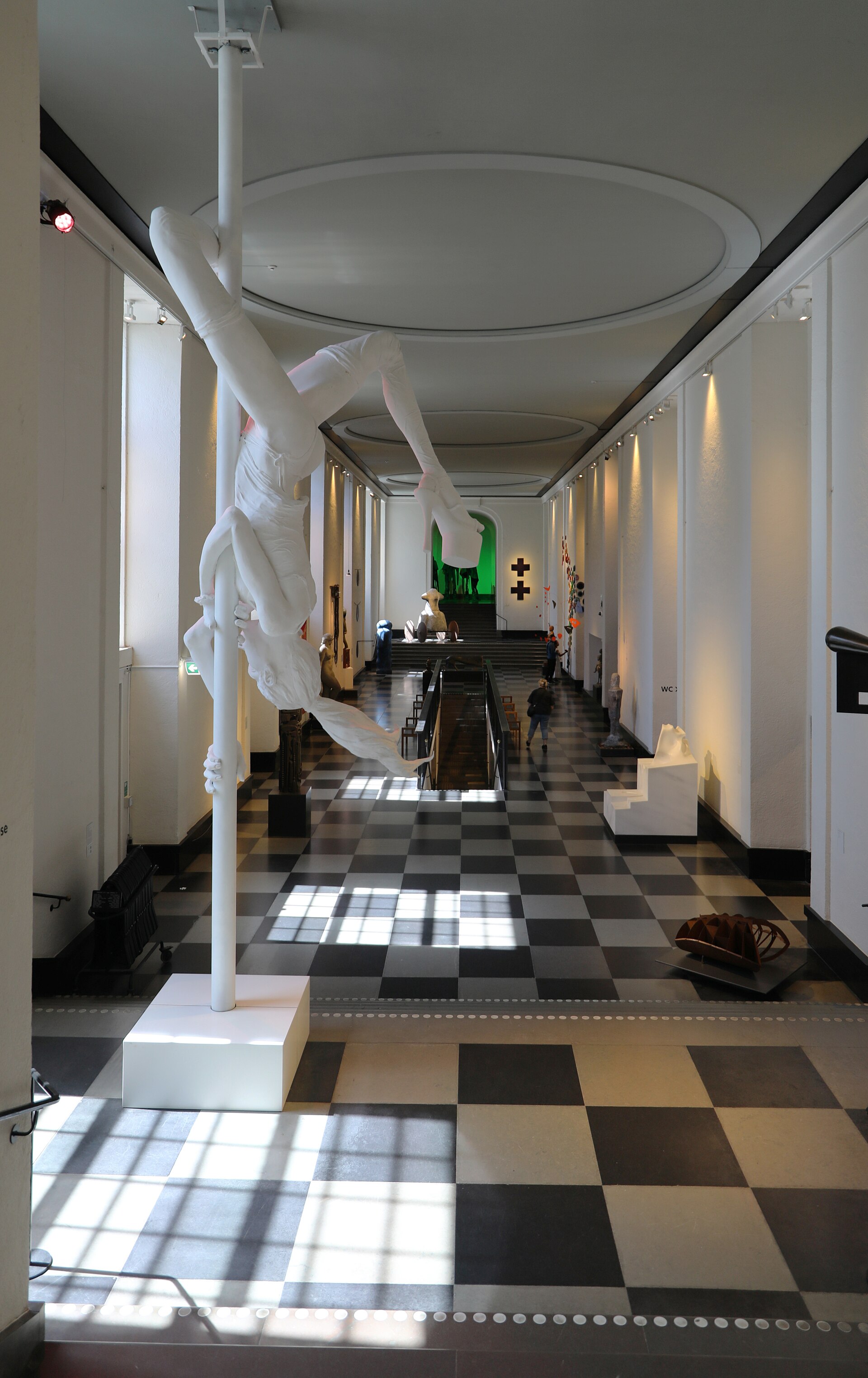 The Sculpture Hall, a top-lit gallery of freestanding sculpture