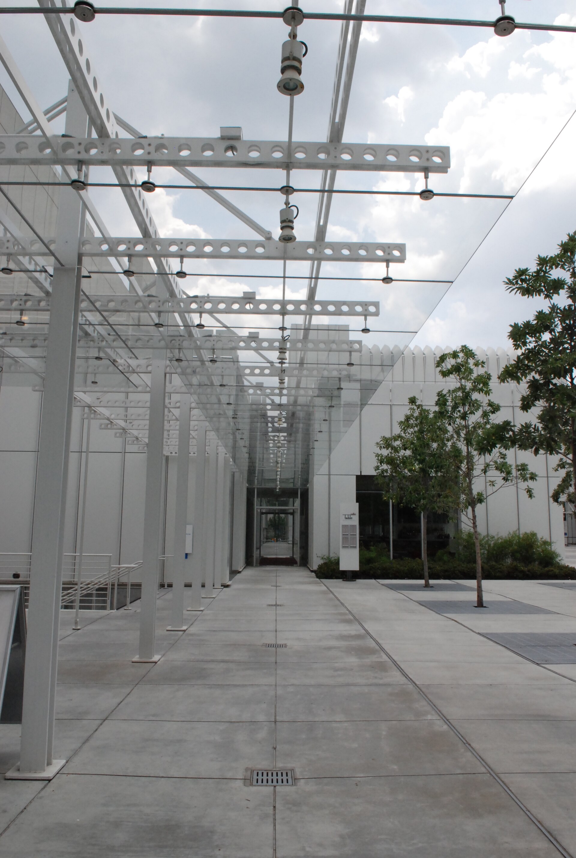 Museum exterior facade