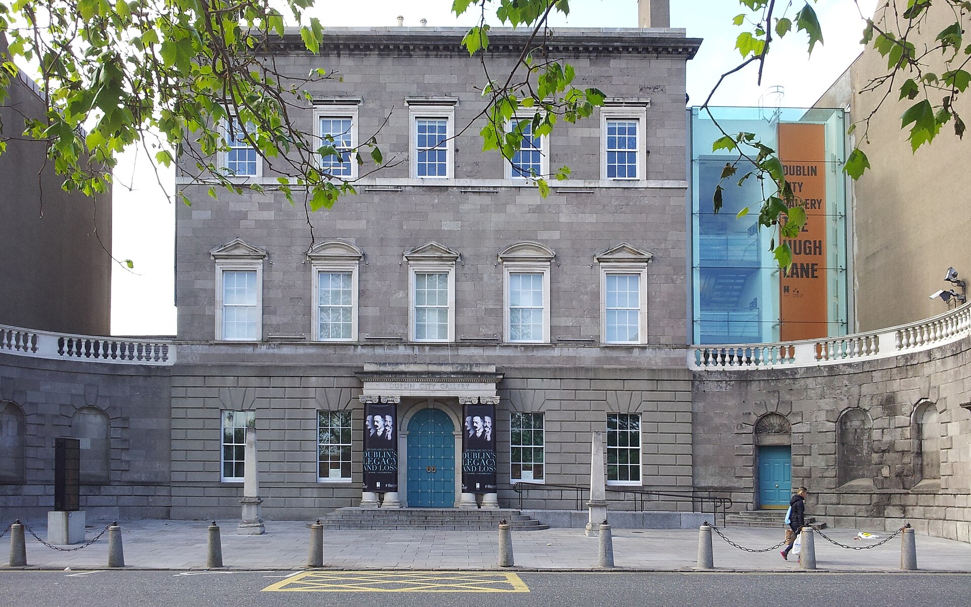 Charlemont House from Parnell Square