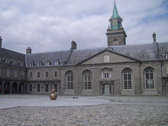 The Royal Hospital's courtyard facade
