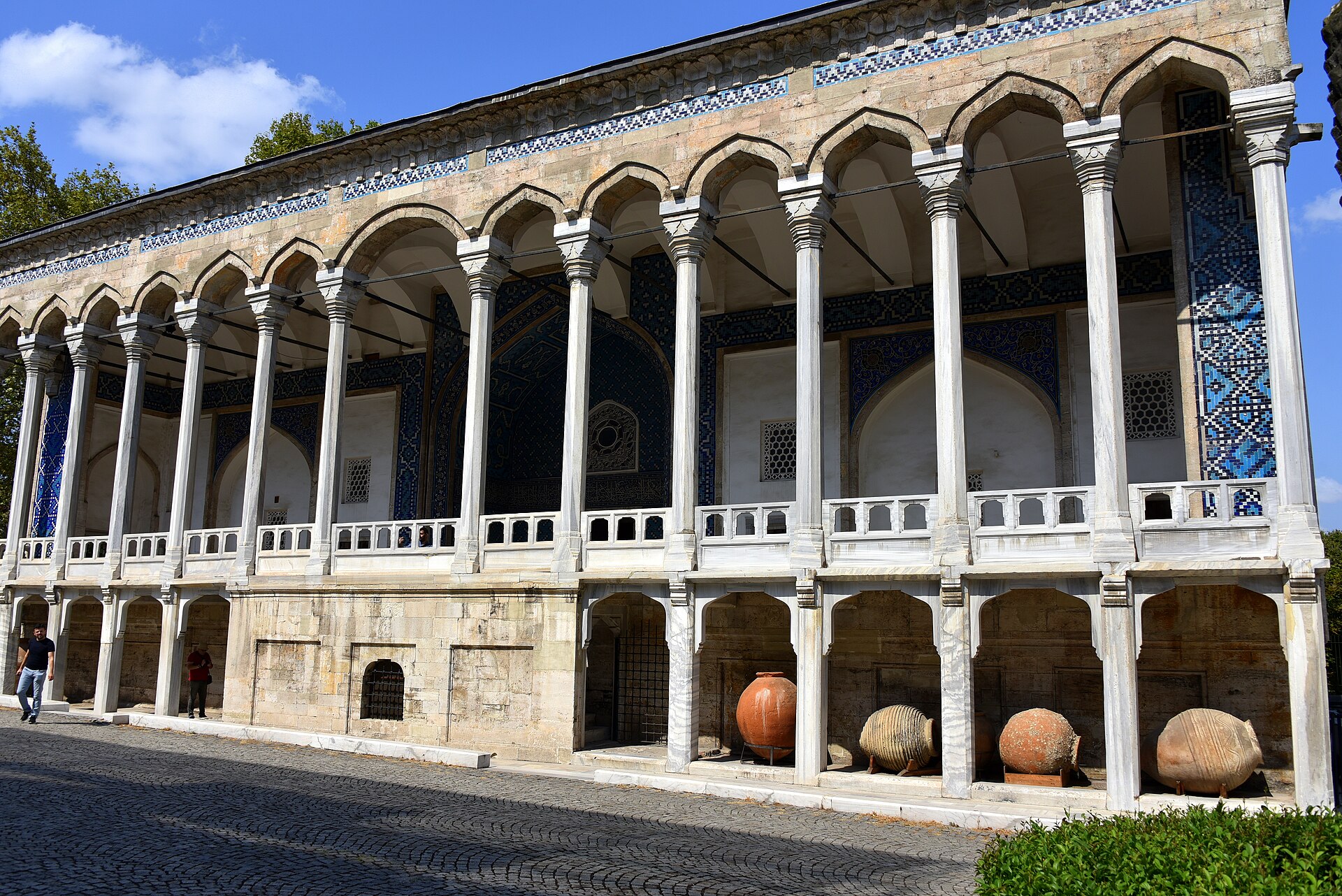 The Tiled Kiosk building, the oldest structure in the museum complex