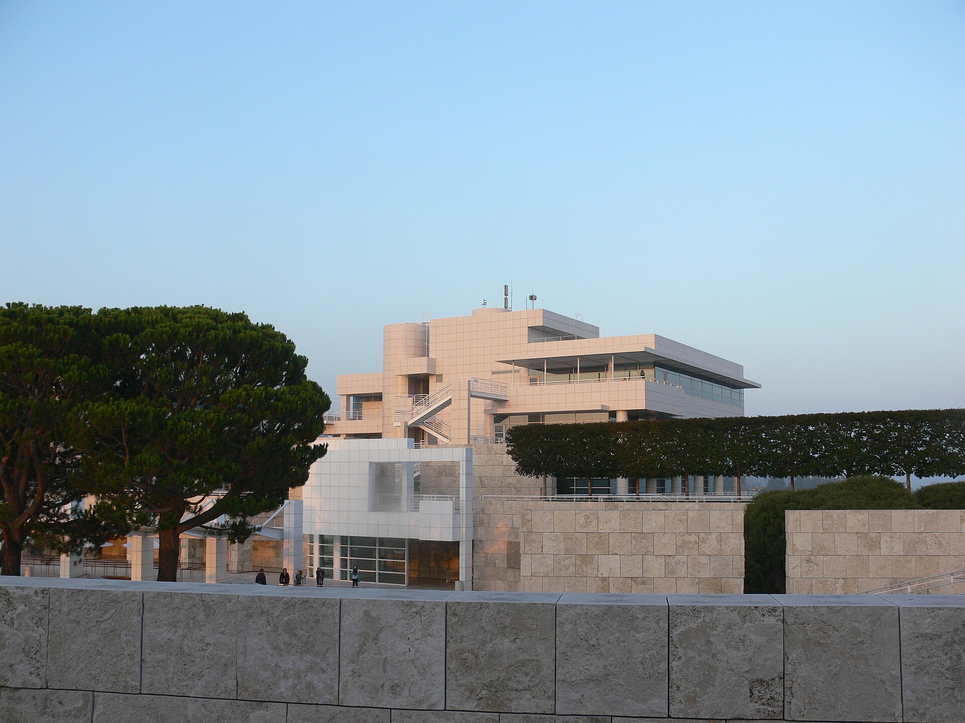 The Getty Center from the main terrace