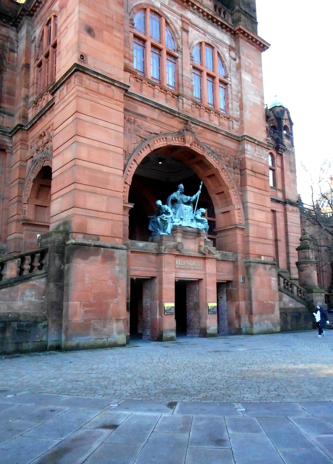 Rear entrance