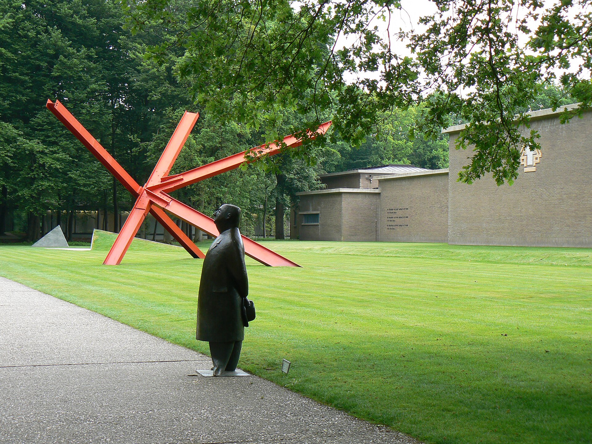 Entrance to the Kroller-Muller Museum