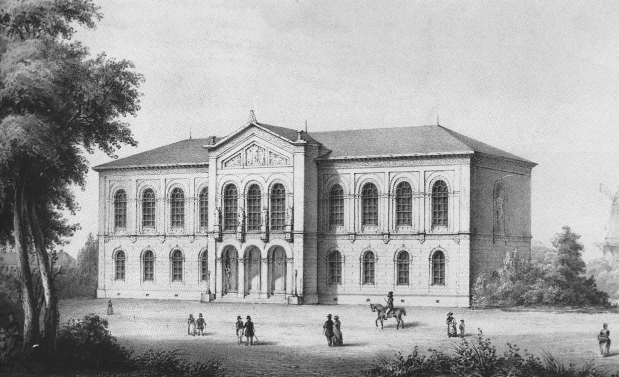 The original 1849 building