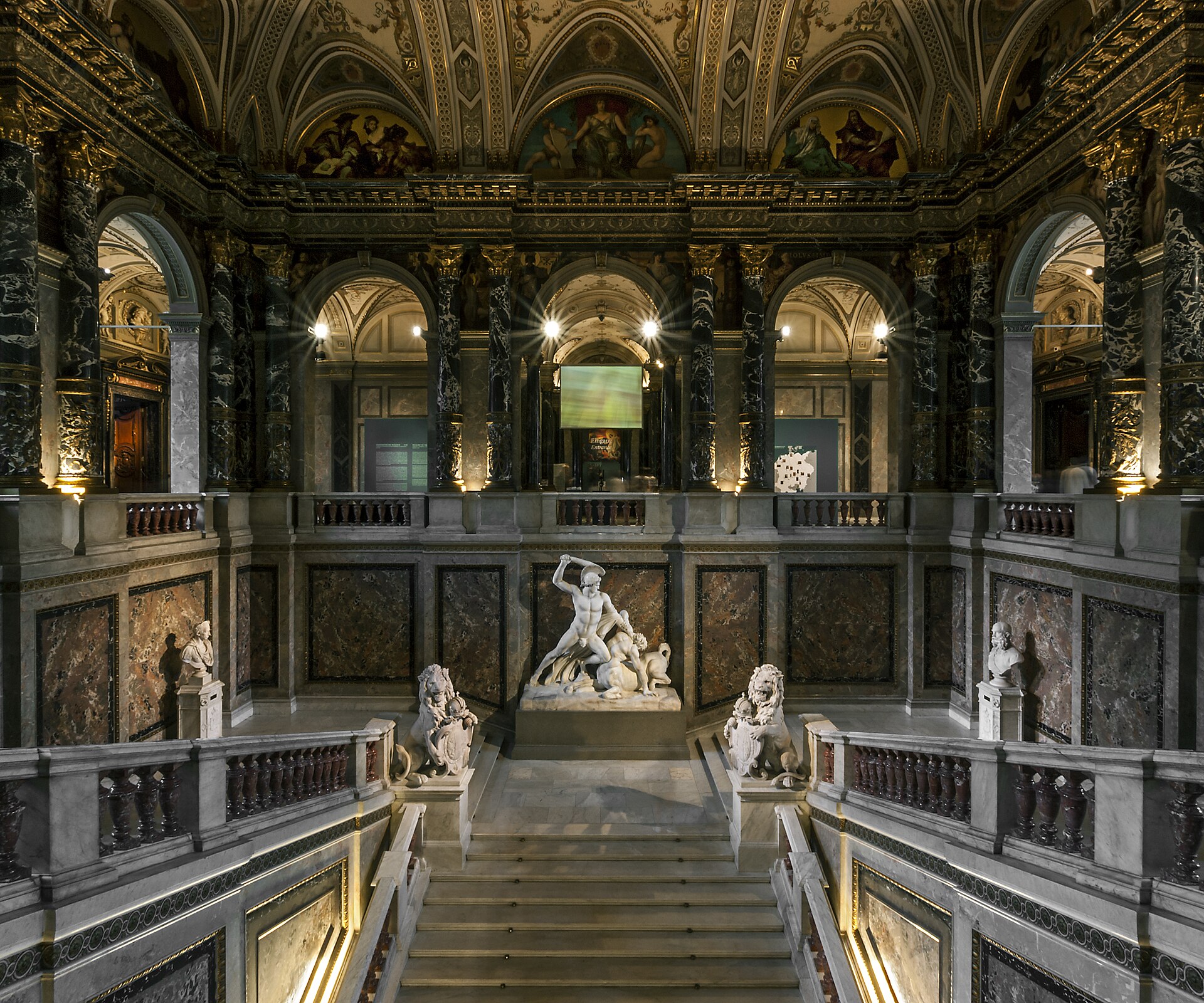 The grand staircase