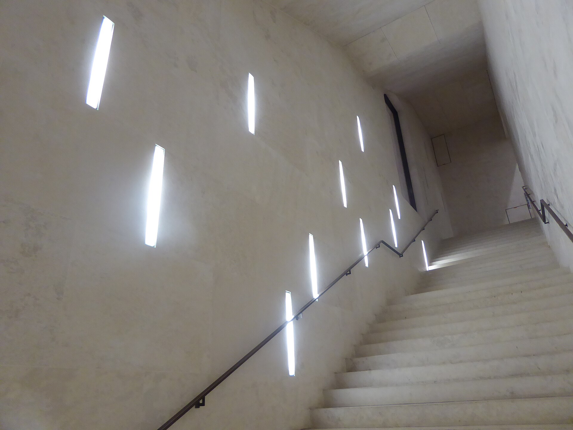 Interior staircase, Leopold Museum