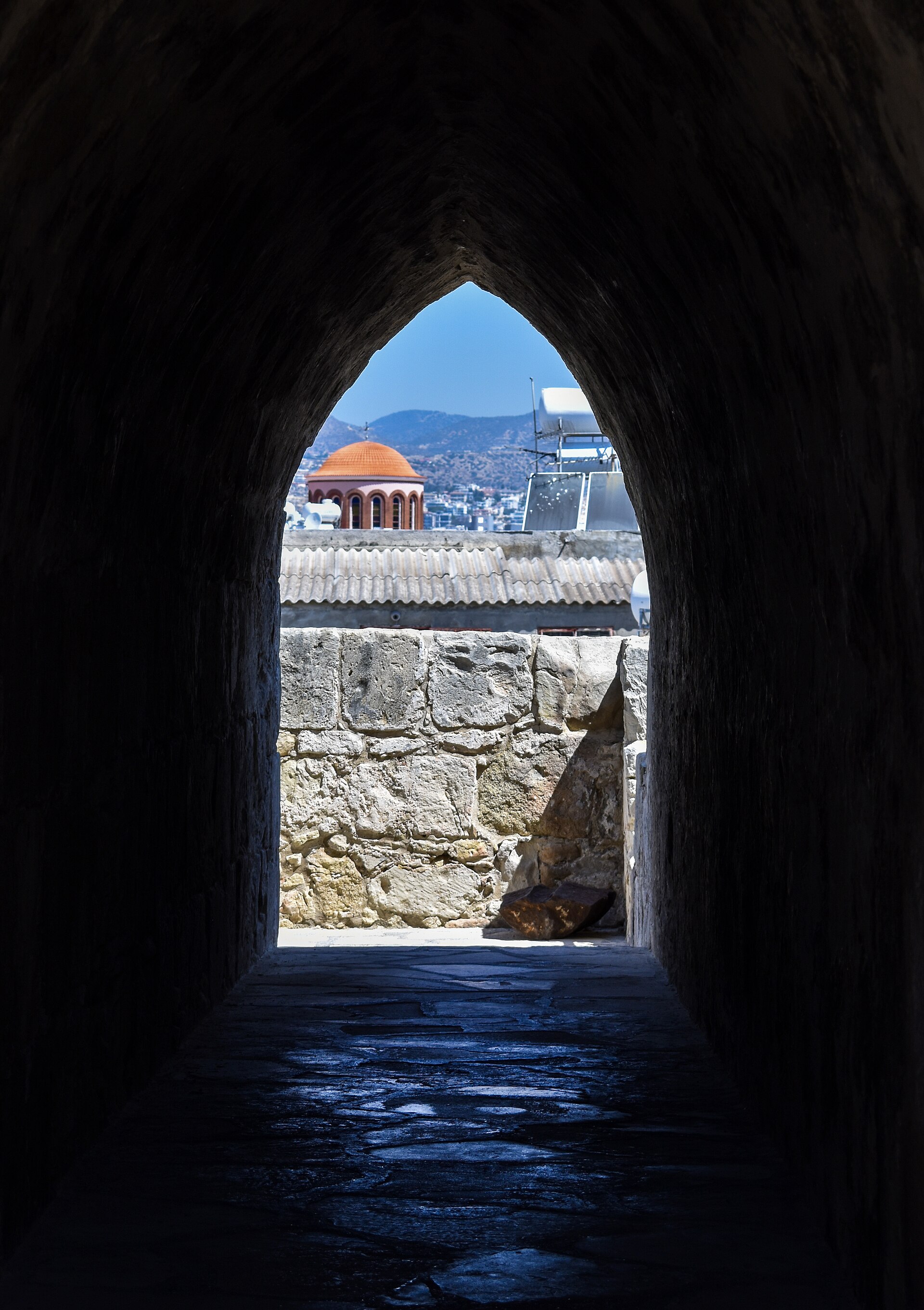 View from the upper level