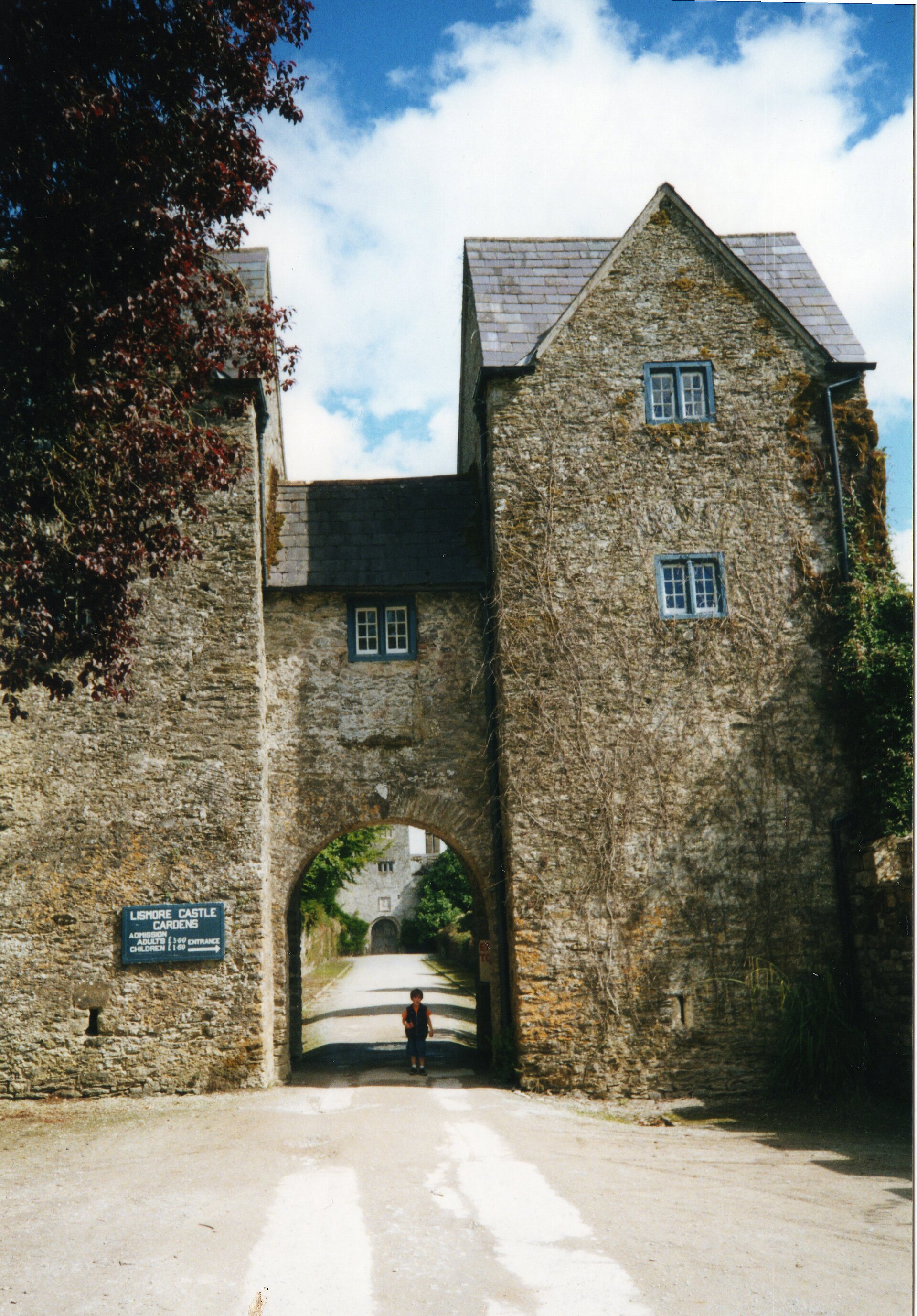 Lismore Castle gatehouse