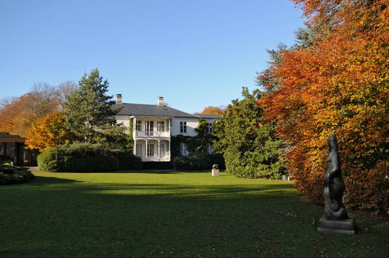 The old villa in autumn