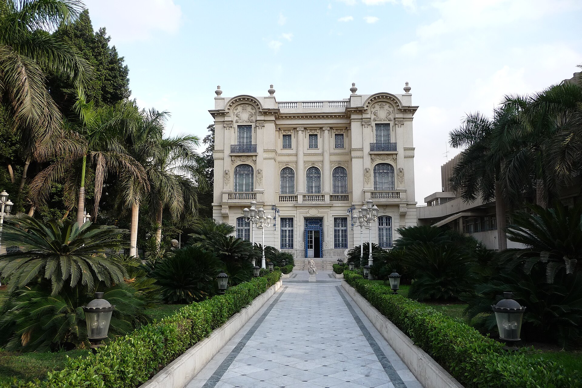 Entrance front of the Khalil Museum
