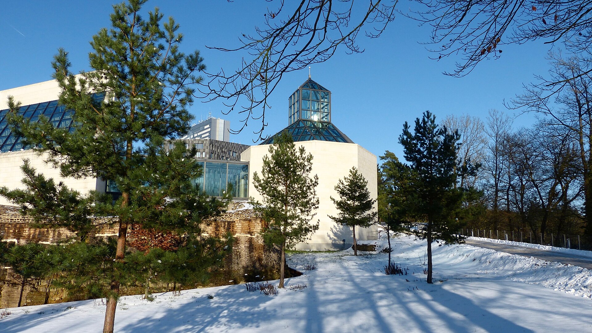 Mudam in winter