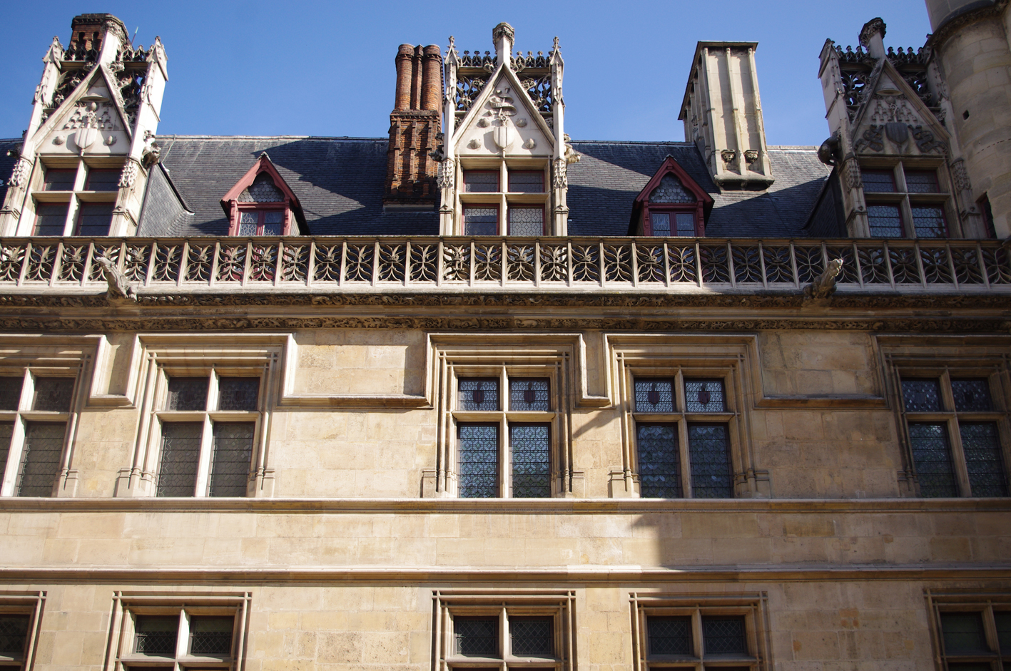 A further facade view