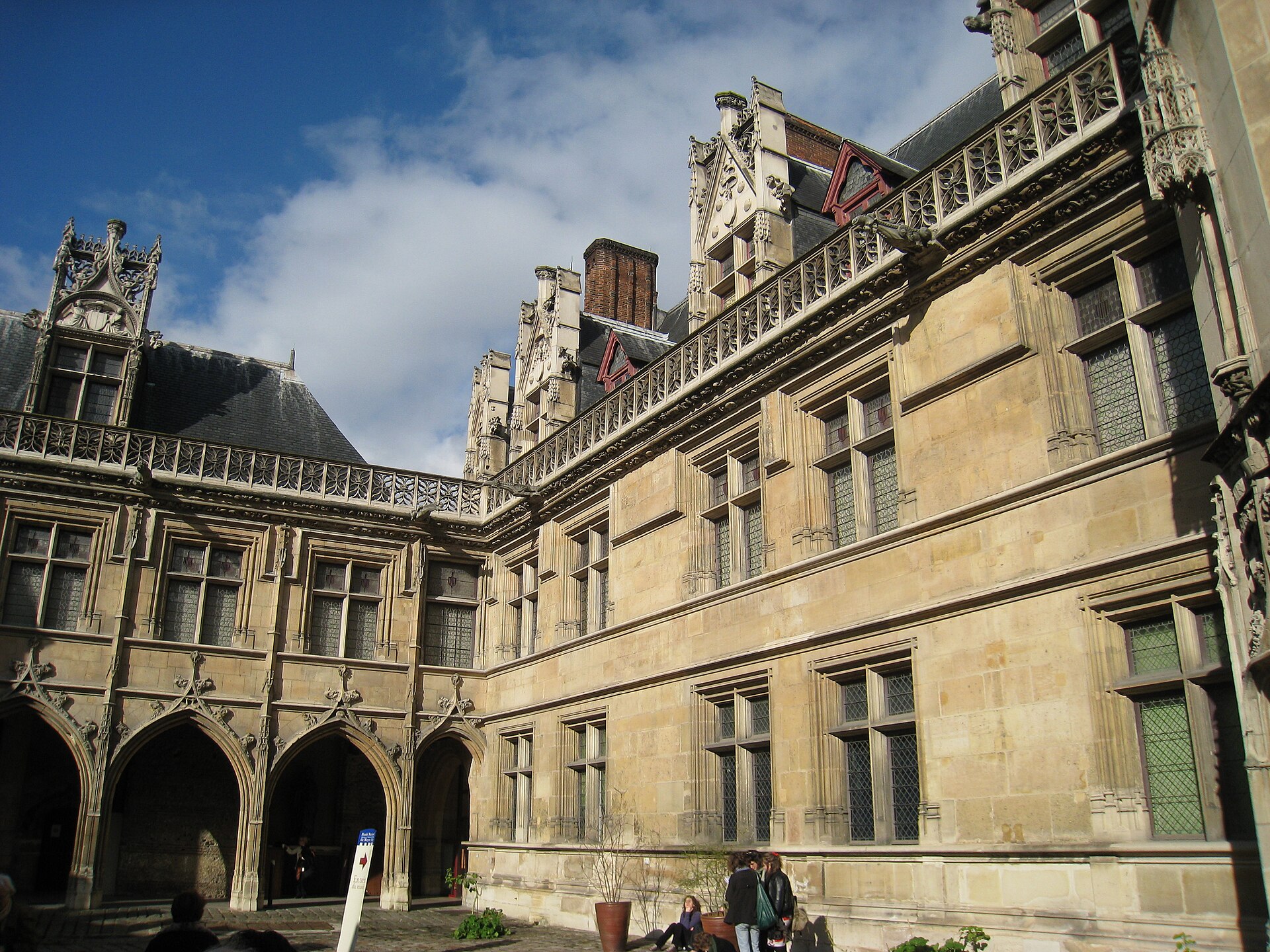 Exterior view of the Hotel de Cluny