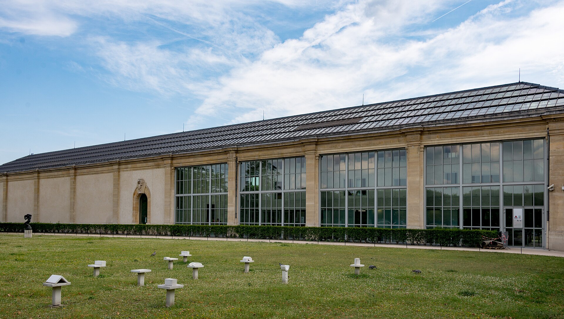 The Musee de l'Orangerie seen from the Tuileries Garden