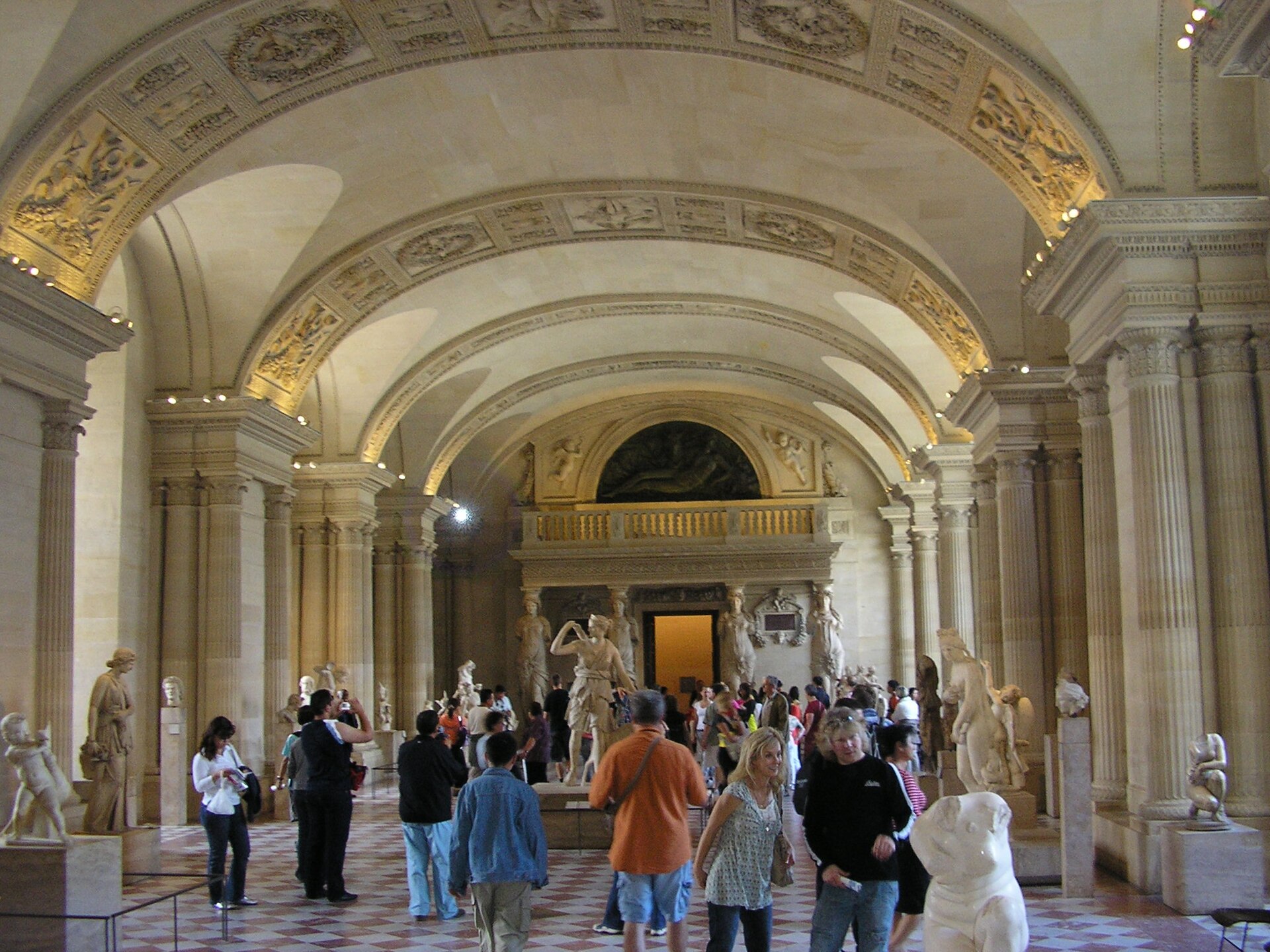 The Salle des Caryatides