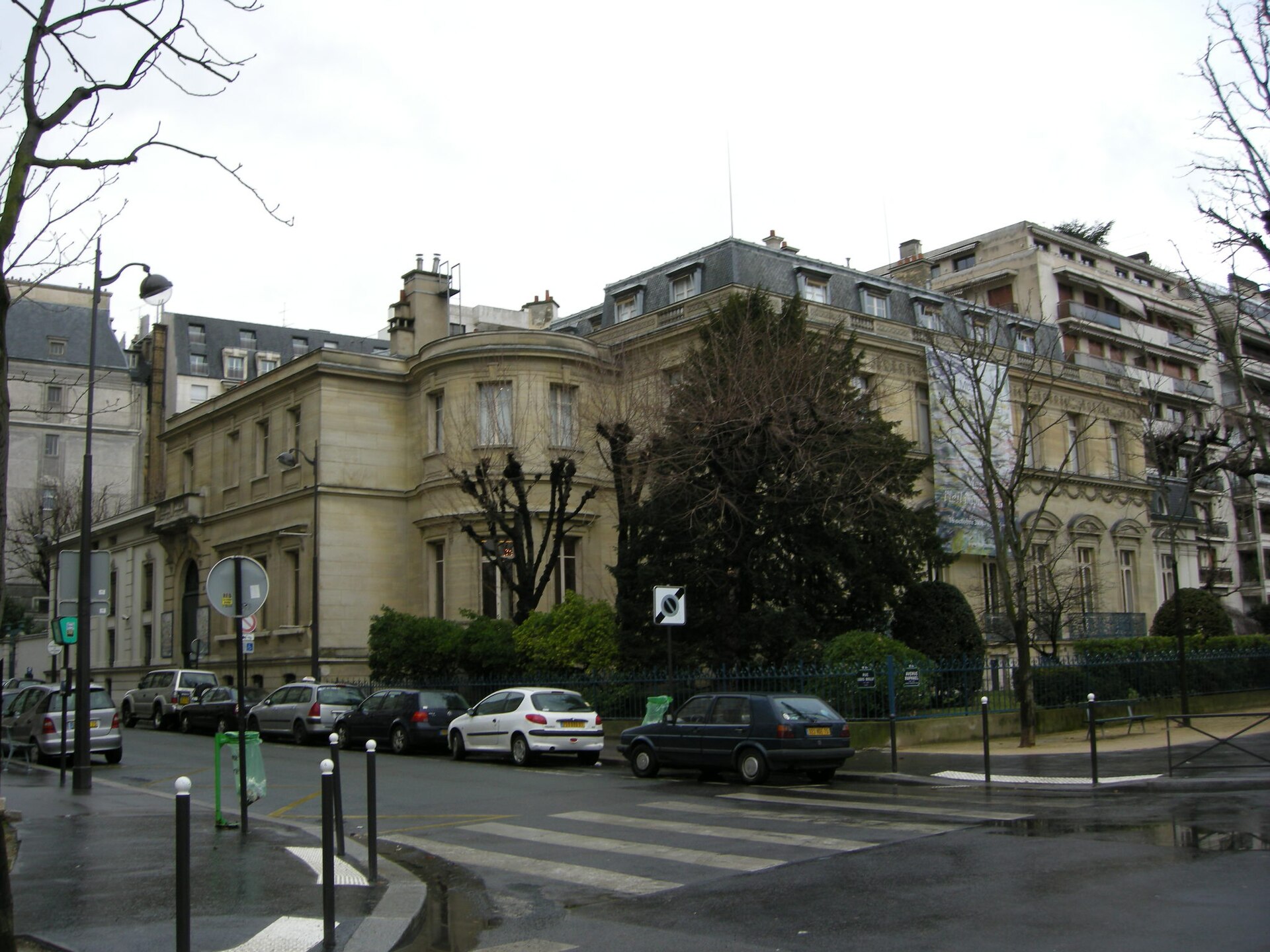 The corner building