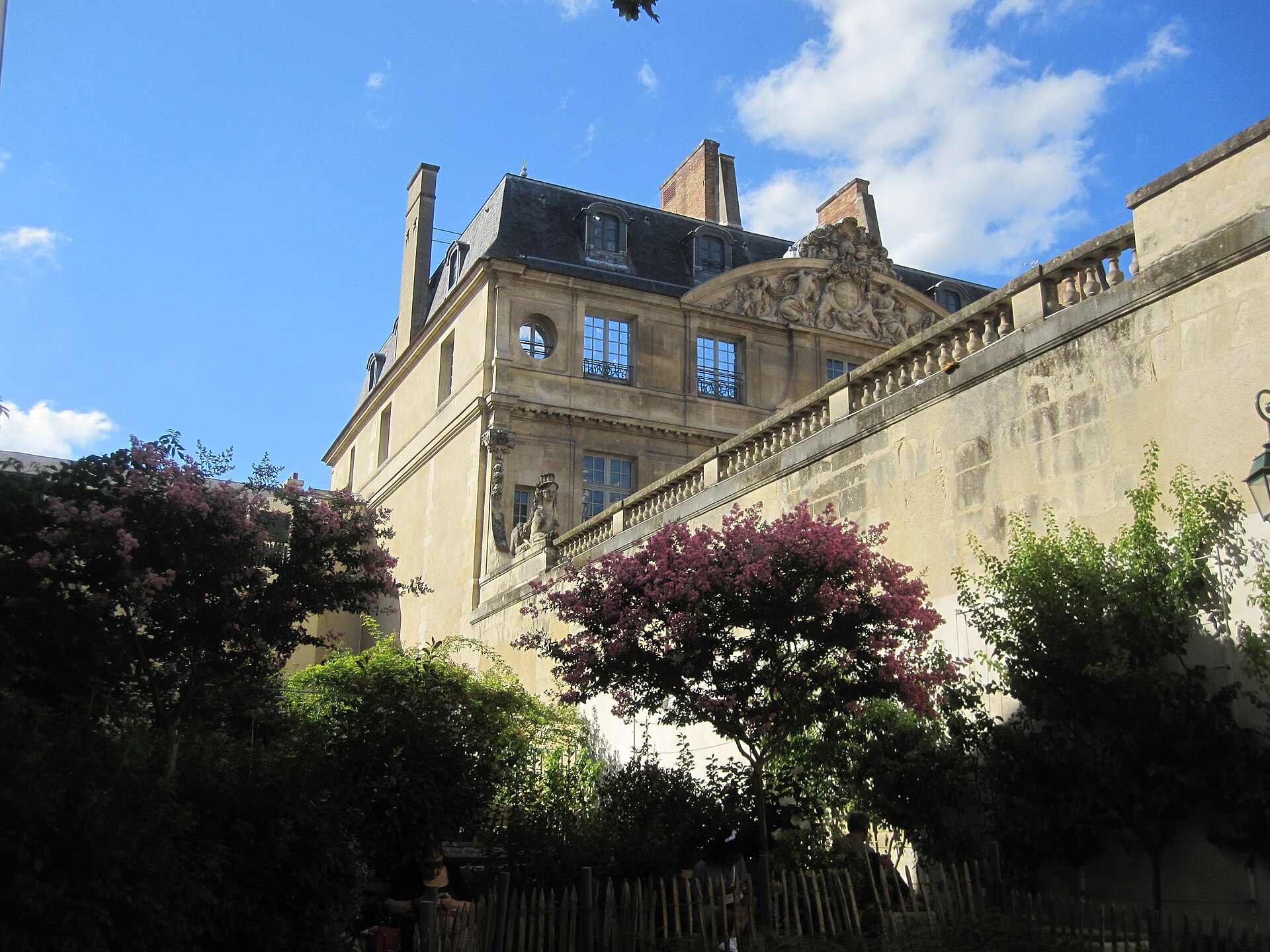 Side view of the Hotel Sale