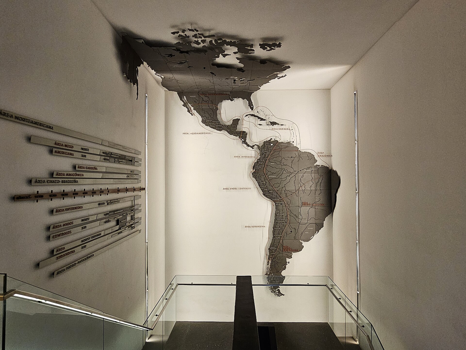 A gallery interior