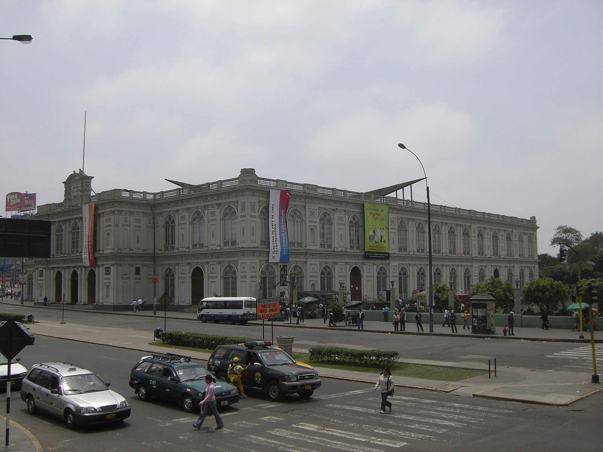 The Palacio de la Exposicion, home of MALI