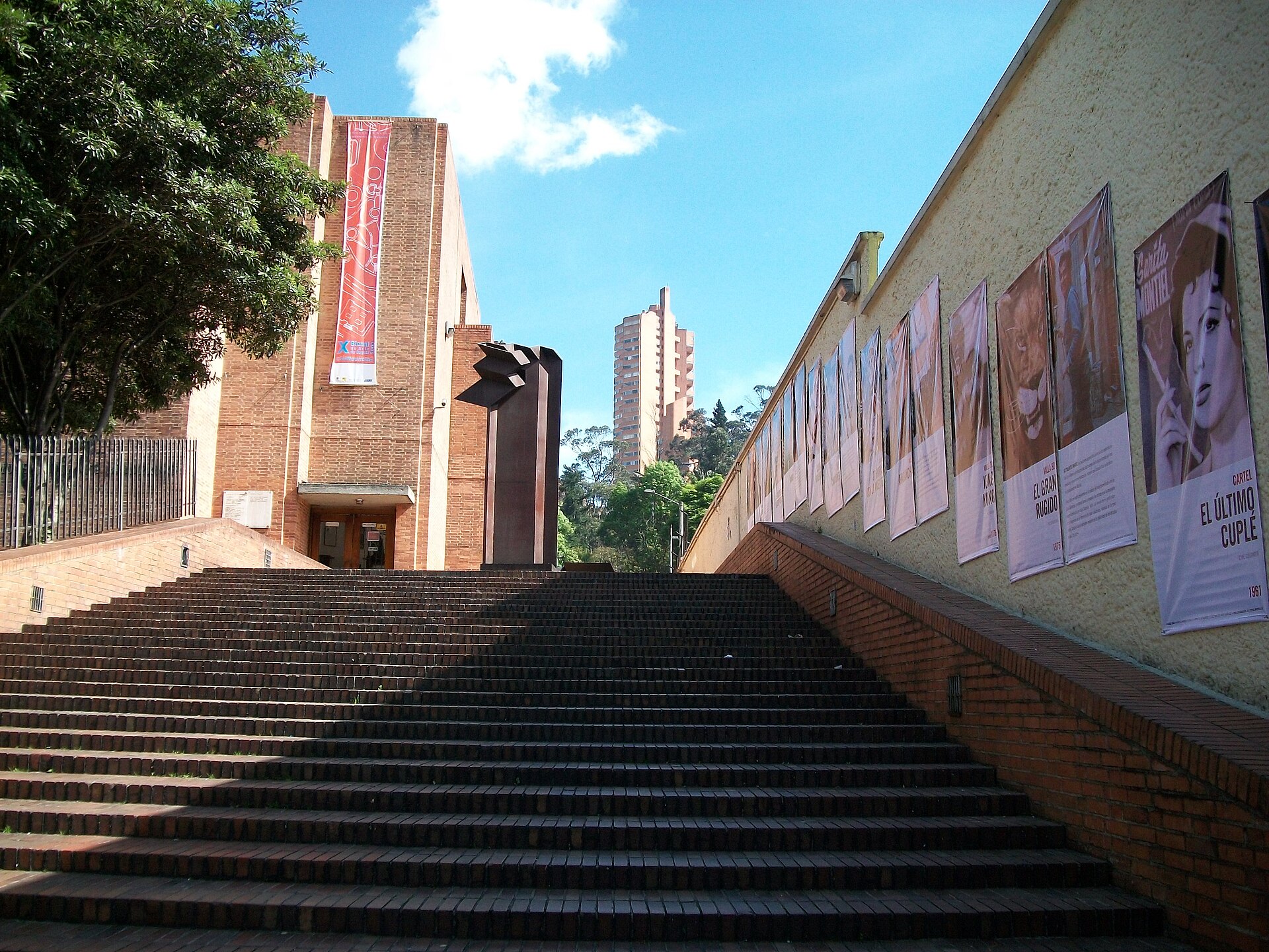 Access stairs to MAMBO