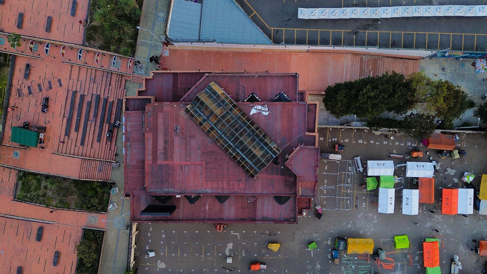 Aerial view of MAMBO