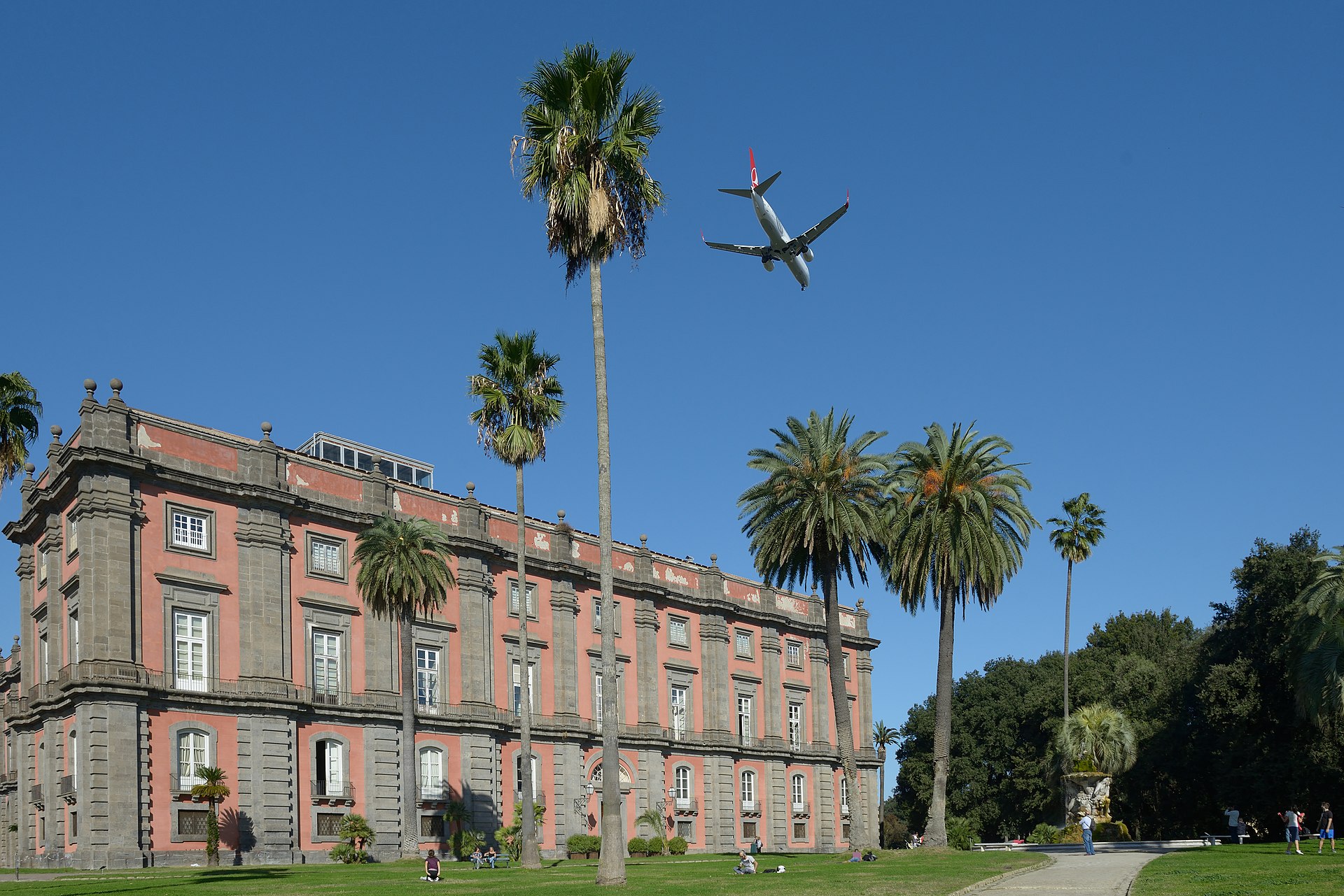 The south facade
