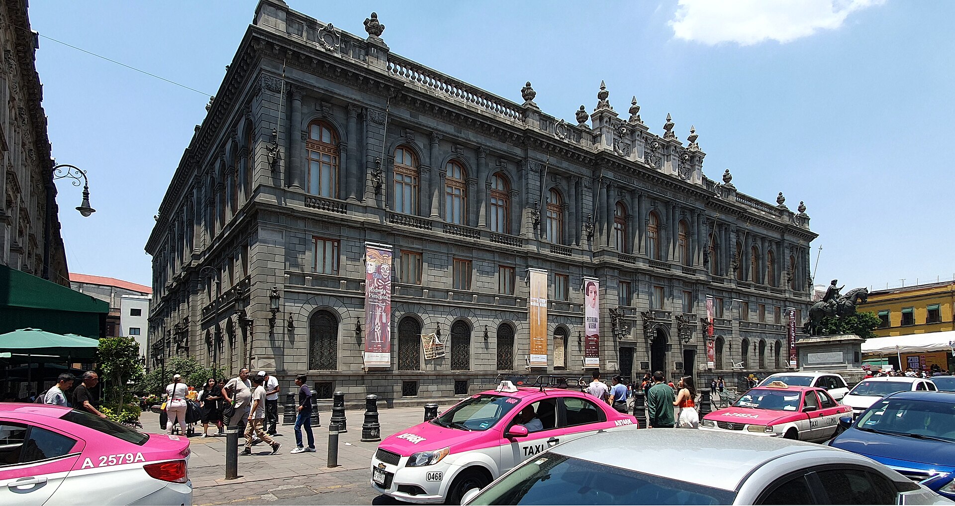 Main facade of the Museo Nacional de Arte