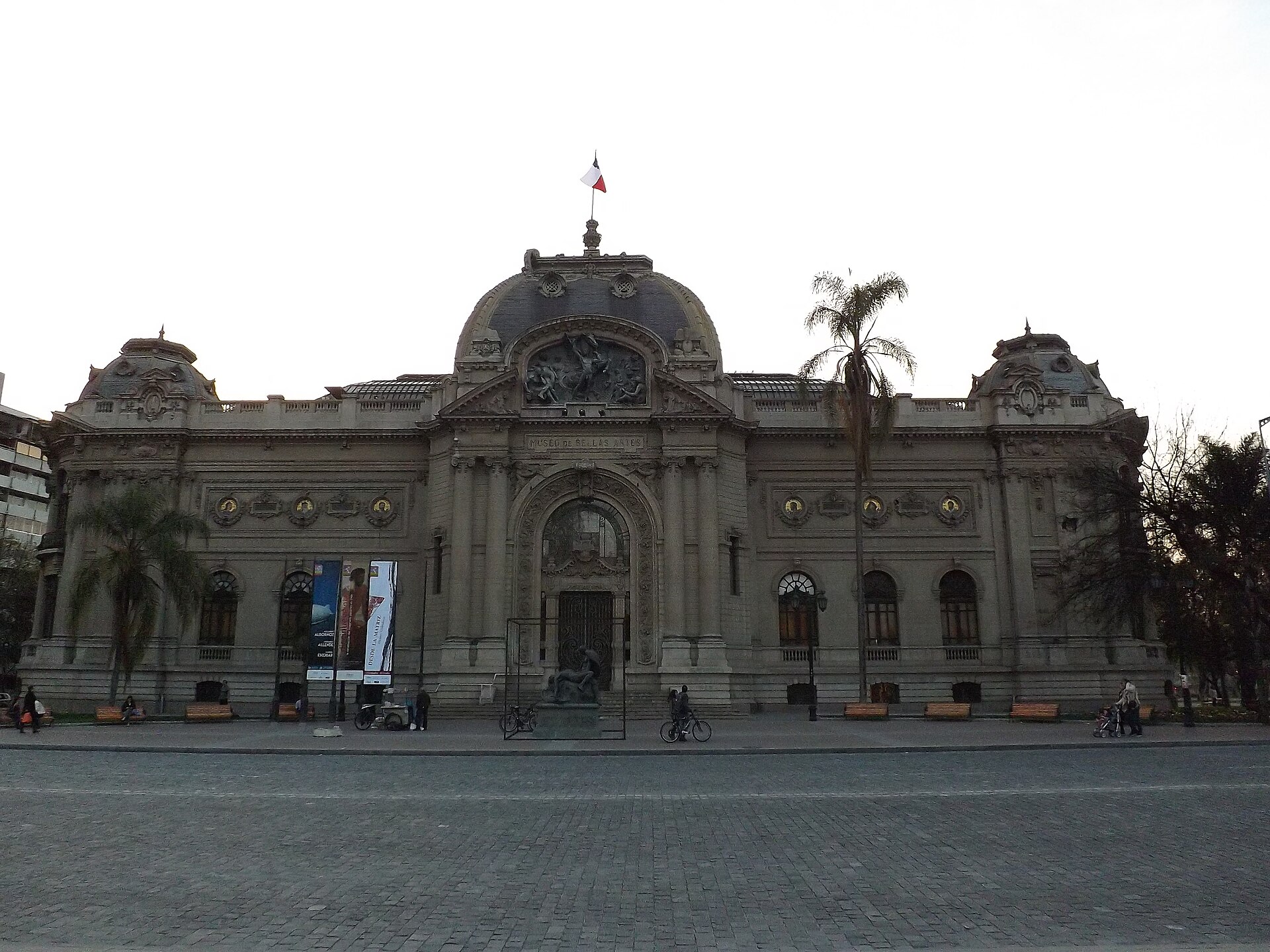 Front elevation of the museum