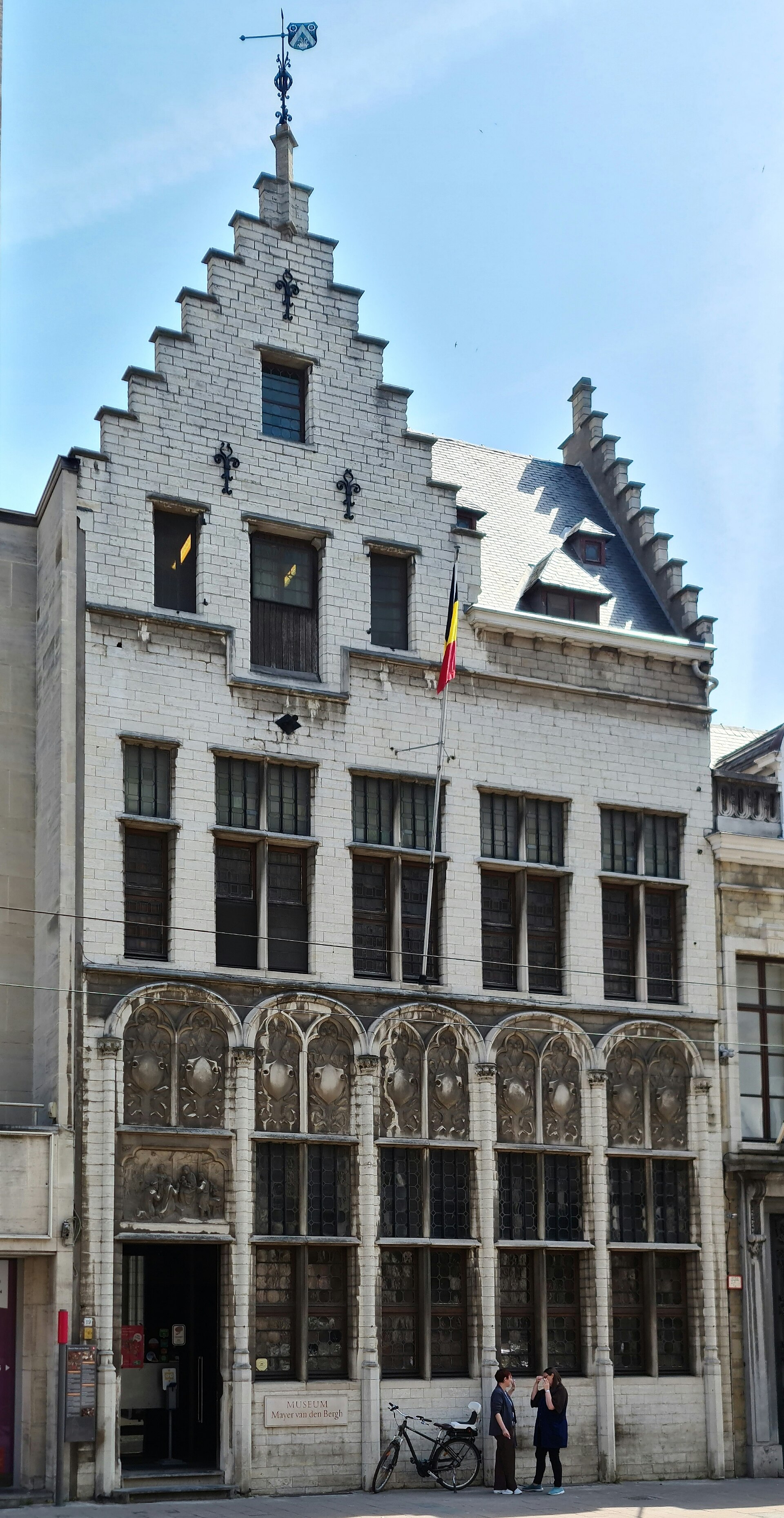The neo-Gothic facade of Museum Mayer van den Bergh