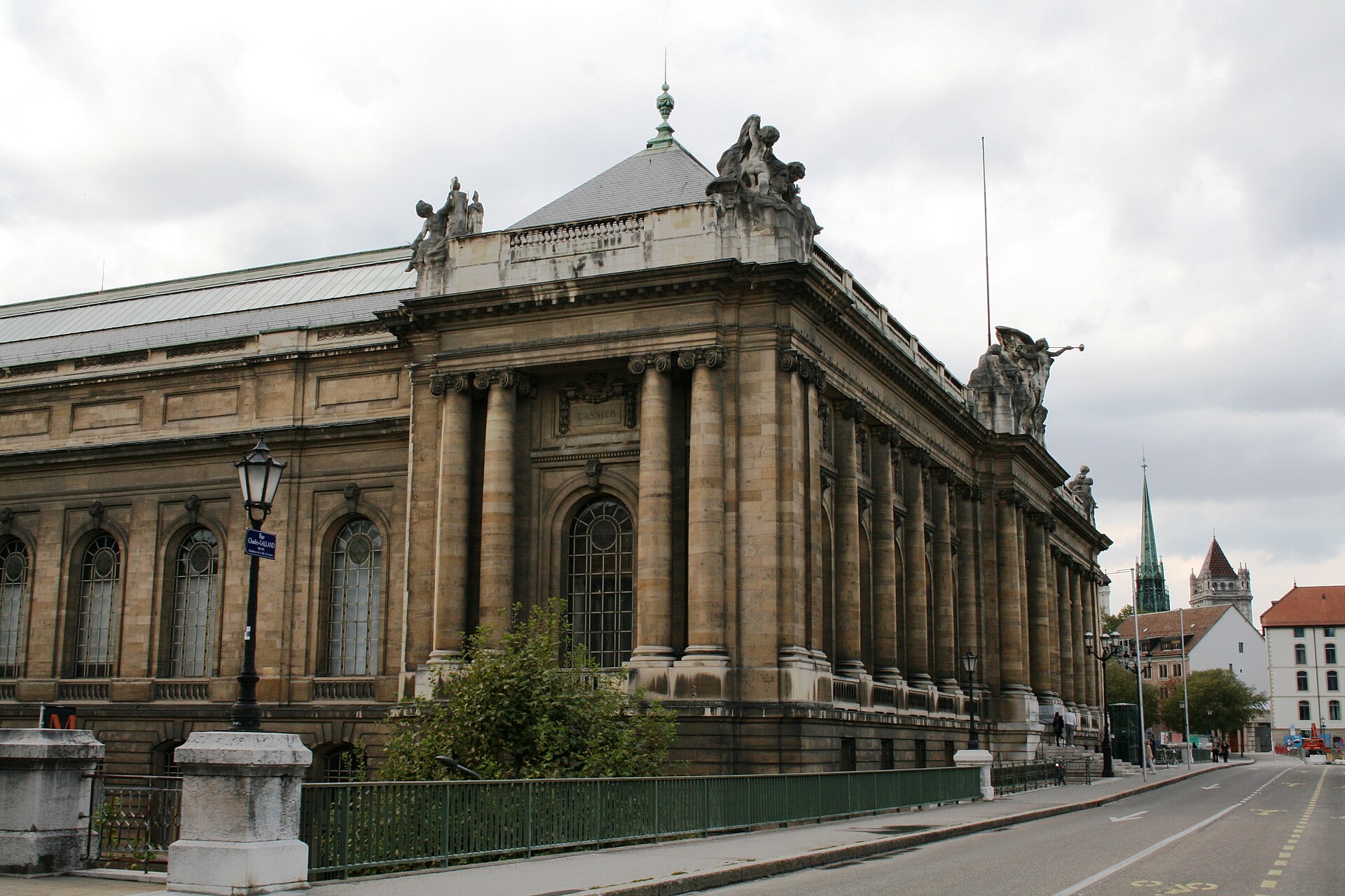 Entrance facade, Musee d'art et d'histoire