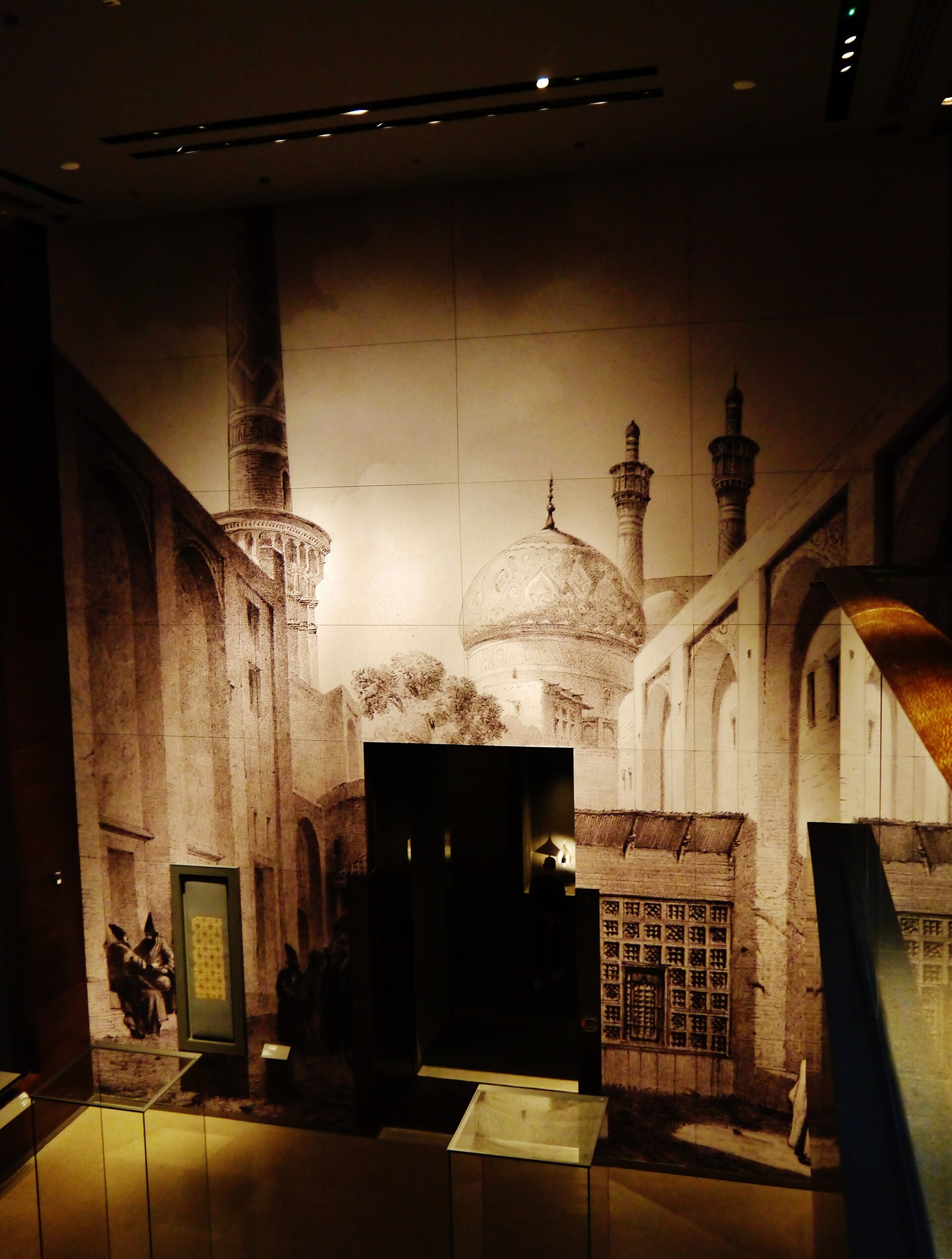 A gallery in the permanent collection