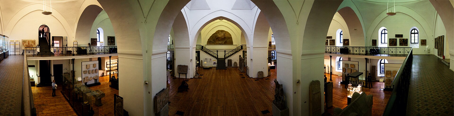 The Central Hall from the mezzanine gallery