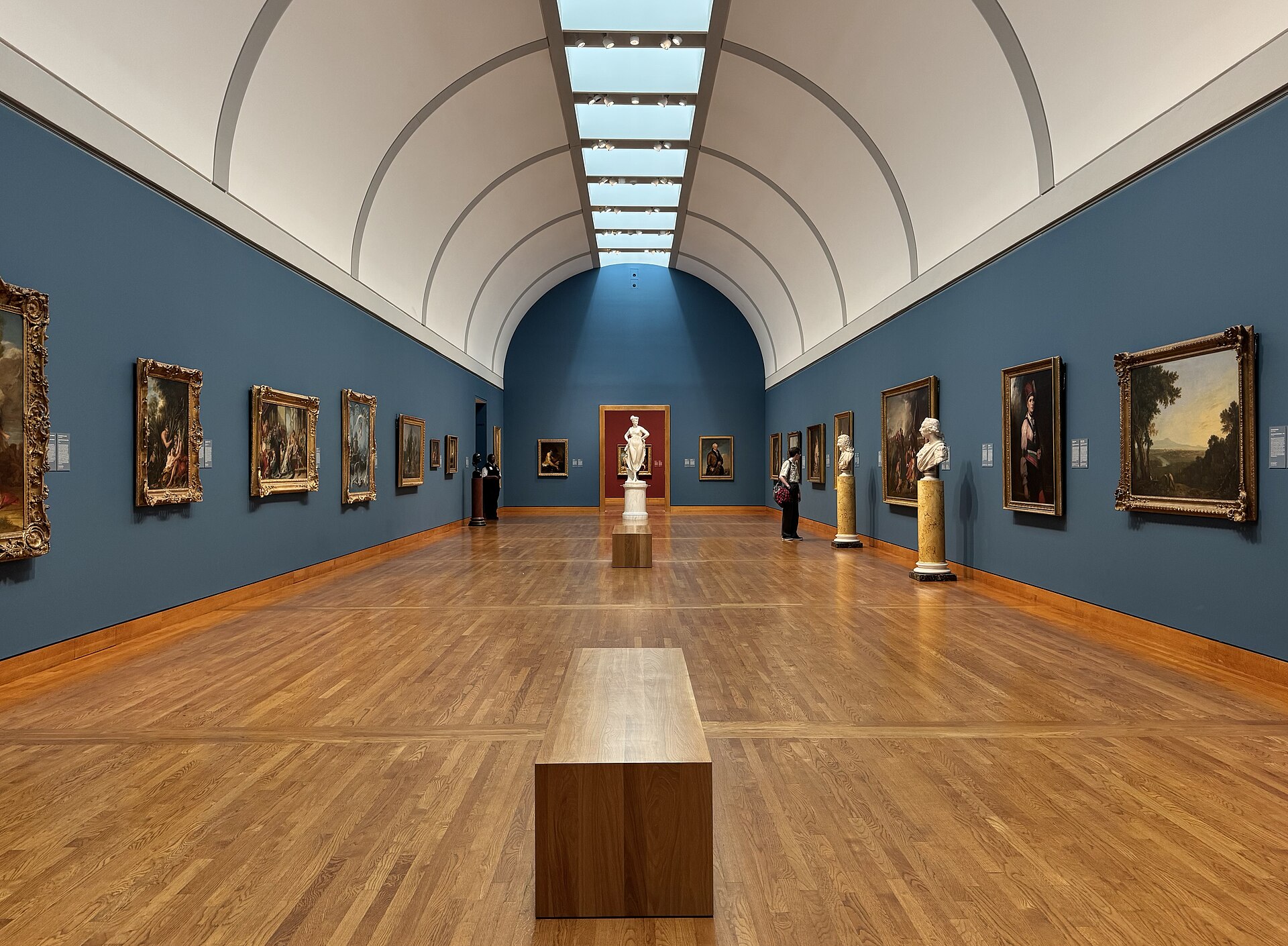 A European painting gallery
